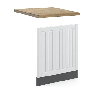 Frontpaneel wit landhuis 60×1.6×67.4 fame-line