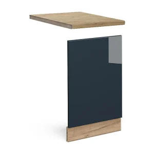 Frontpaneel donkerblauw hoogglans 45×1.6×67.4 fame-line Frontpaneel donkerblauw hoogglans 45×1.6×67.4 fame-line