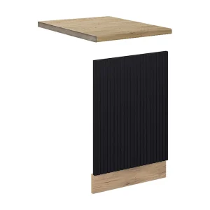 Frontpaneel zwart gestreept 45×1.6×67.4 fame-line Frontpaneel zwart gestreept 45×1.6×67.4 fame-line