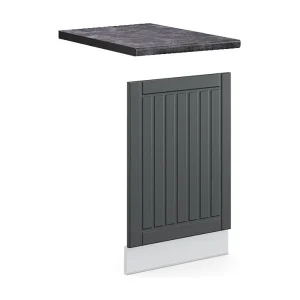 Frontpaneel antraciet landhuis 45×1.6×67.4 fame-line Frontpaneel antraciet landhuis 45×1.6×67.4 fame-line