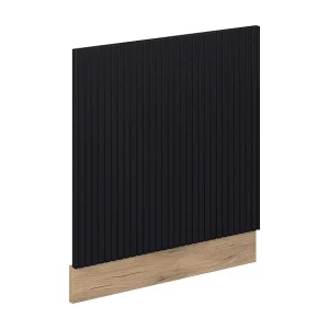 Frontpaneel zwart gestreept 60×1.6×67.4 fame-line Frontpaneel zwart gestreept 60×1.6×67.4 fame-line