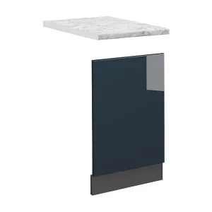 Frontpaneel donkerblauw hoogglans 45×1.6×67.4 fame-line Frontpaneel donkerblauw hoogglans 45×1.6×67.4 fame-line
