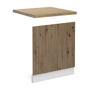 Frontpaneel artisanaal eiken 60×1.6×57.2 r-line Frontpaneel artisanaal eiken 60×1.6×57.2 r-line