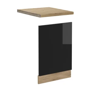 Frontpaneel zwart hoogglans 45×1.6×57.2 r-line Frontpaneel zwart hoogglans 45×1.6×57.2 r-line