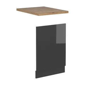 Frontpaneel antraciet hoogglans 45×1.6×57.2 r-line