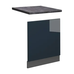 Frontpaneel donkerblauw hoogglans 60×1.6×67.4 fame-line Frontpaneel donkerblauw hoogglans 60×1.6×67.4 fame-line