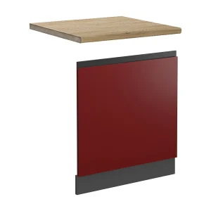 Frontpaneel rood 60×1.6×57.2 r-line Frontpaneel rood 60×1.6×57.2 r-line