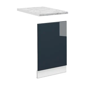 Frontpaneel donkerblauw hoogglans 45×1.6×67.4 fame-line Frontpaneel donkerblauw hoogglans 45×1.6×67.4 fame-line