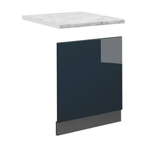Frontpaneel donkerblauw hoogglans 60×1.6×67.4 fame-line Frontpaneel donkerblauw hoogglans 60×1.6×67.4 fame-line