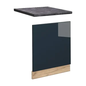 Frontpaneel donkerblauw hoogglans 60×1.6×67.4 fame-line Frontpaneel donkerblauw hoogglans 60×1.6×67.4 fame-line