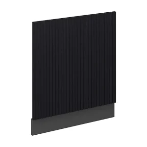 Frontpaneel zwart gestreept 60×1.6×67.4 fame-line Frontpaneel zwart gestreept 60×1.6×67.4 fame-line