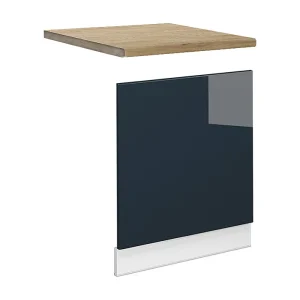 Frontpaneel donkerblauw hoogglans 60×1.6×67.4 fame-line Frontpaneel donkerblauw hoogglans 60×1.6×67.4 fame-line