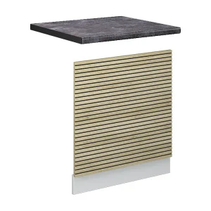 Frontpaneel eiken paneel 60×1.6×67.4 fame-line Frontpaneel eiken paneel 60×1.6×67.4 fame-line