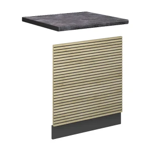 Frontpaneel eiken paneel 60×1.6×67.4 fame-line Frontpaneel eiken paneel 60×1.6×67.4 fame-line