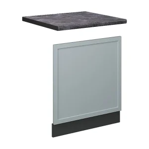 Frontpaneel licht blauw-grijs 60×1.6×67.4 fame-line
