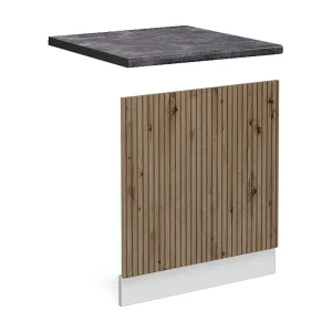Frontpaneel artisanaal eiken 60×1.6×57.2 r-line Frontpaneel artisanaal eiken 60×1.6×57.2 r-line
