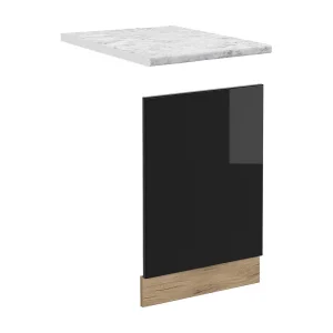 Frontpaneel zwart hoogglans 45×1.6×57.2 r-line Frontpaneel zwart hoogglans 45×1.6×57.2 r-line