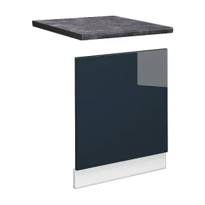 Frontpaneel donkerblauw hoogglans 60×1.6×67.4 fame-line Frontpaneel donkerblauw hoogglans 60×1.6×67.4 fame-line