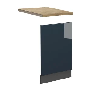 Frontpaneel donkerblauw hoogglans 45×1.6×67.4 fame-line Frontpaneel donkerblauw hoogglans 45×1.6×67.4 fame-line