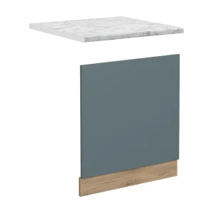 Frontpaneel blauw-grijs 60×1.6×57.2 r-line Frontpaneel blauw-grijs 60×1.6×57.2 r-line