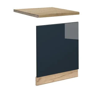 Frontpaneel donkerblauw hoogglans 60×1.6×67.4 fame-line Frontpaneel donkerblauw hoogglans 60×1.6×67.4 fame-line