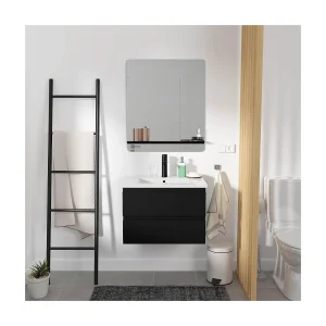 Enkele unit + wastafel + kraan + spiegel SORRENTO