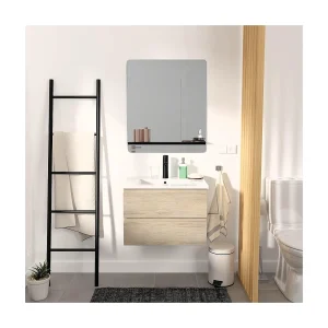 Enkele unit + wastafel + kraan + spiegel SORRENTO