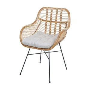 Eetkamerstoel MCW-P17, bekleding crème Eetkamerstoel MCW-P17, bekleding crème