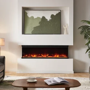 Elektrische haard BALDERIA pure Orson 60 – Wand-/inbouwhaard – Zwart