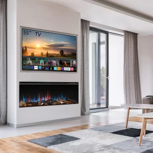 Elektrische haard BALDERIA Athena smart 52 – Inbouwhaard – Zwart Elektrische haard BALDERIA Athena smart 52 – Inbouwhaard – Zwart