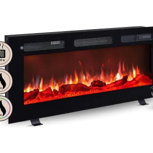 Elektrische haard BALDERIA Leif 40 – 3-in-1 – zwart Elektrische haard BALDERIA Leif 40 – 3-in-1 – zwart