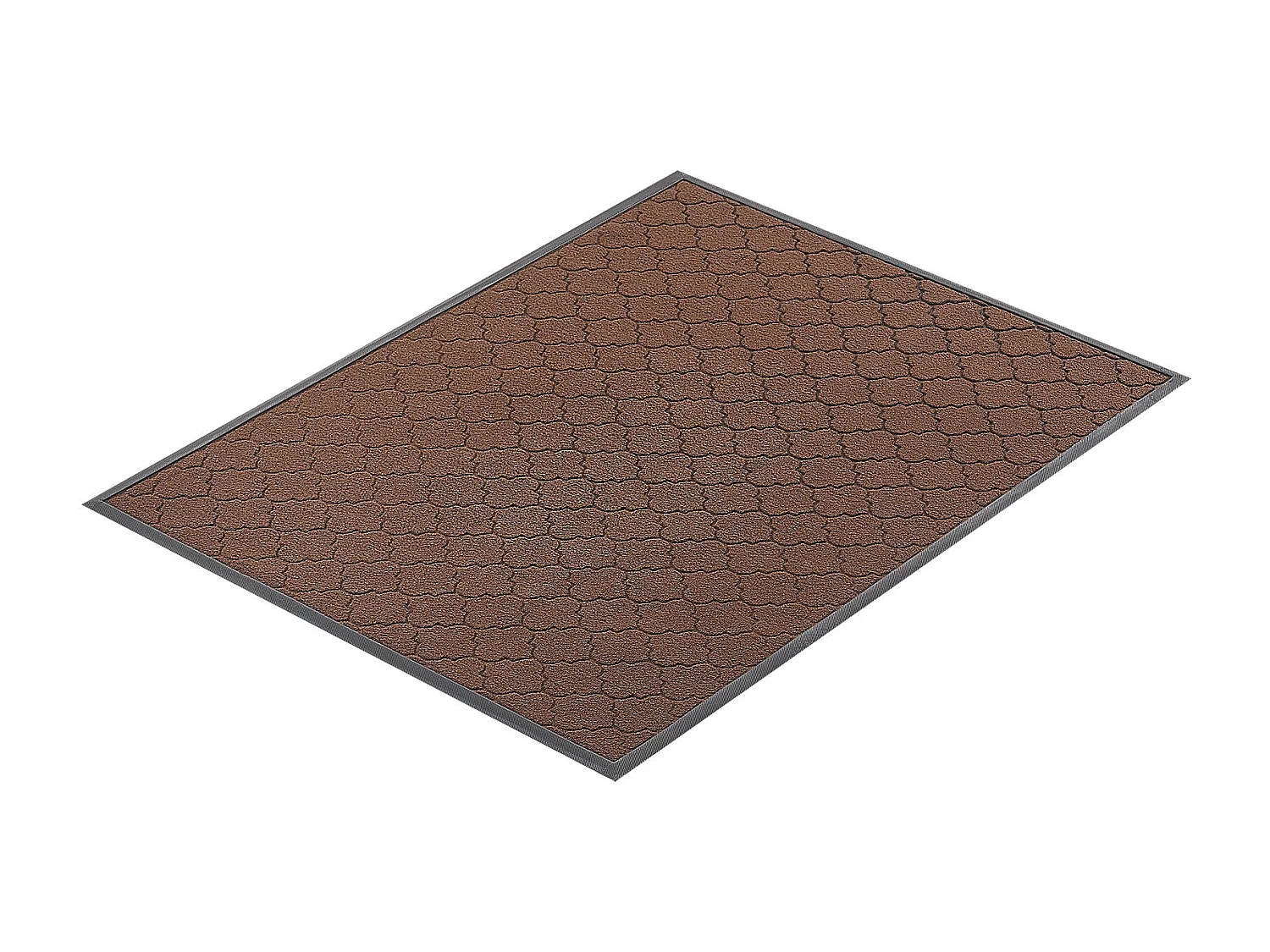 Entree Mat SucceBuy, 119,4 x 89 cm, Deurmat Buiten Binnen Modern Elegant, Antislip Onderzijde TPE, Duurzaam Wasbaar, Stofvanger, Bruin