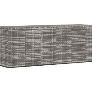 Evans Tuinbox 291×100,5×104 cm polyetheen rattan grijs Evans Tuinbox 291×100,5×104 cm polyetheen rattan grijs