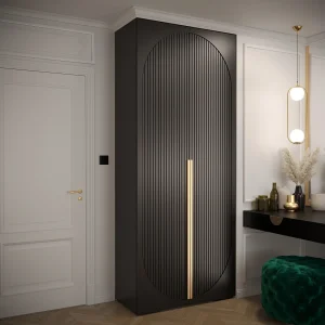 Draaideurkast Manhattan Ryfel 5 236,7/100/47 2-deurs (zwart) Draaideurkast Manhattan Ryfel 5 236,7/100/47 2-deurs (zwart)