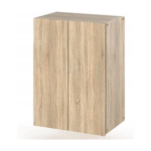 Eiken wandkast Sonoma 40x25x60cm – Hoge kast en pilaar voor badkamer Eiken wandkast Sonoma 40x25x60cm – Hoge kast en pilaar voor badkamer
