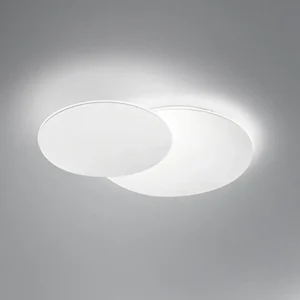 Plafonnier LED DRUM en métal blanc mat 33W Perenz Plafonnier LED DRUM en métal blanc mat 33W Perenz