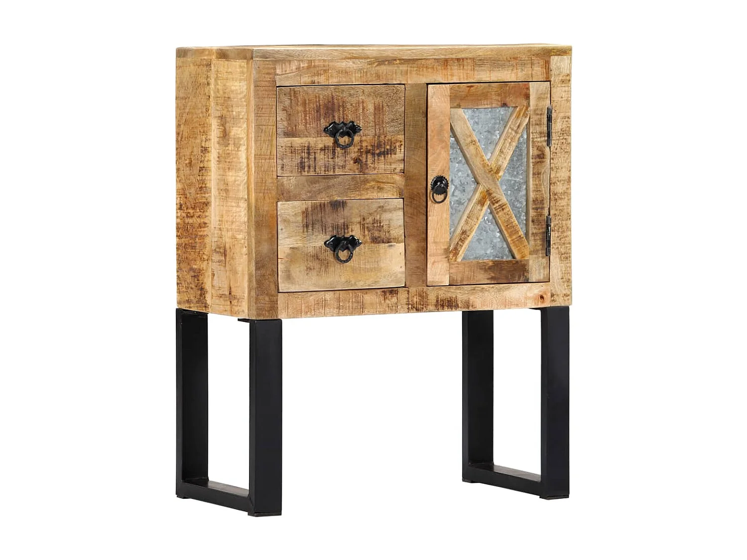 Dressoir 60x30x76 cm massief mangohout