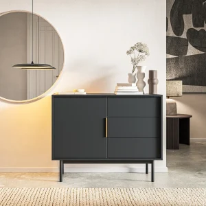 Dressoir Viva 1D3S Zwart