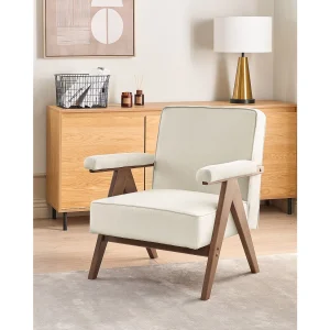 Fauteuil Crème EVJE Fauteuil Crème EVJE