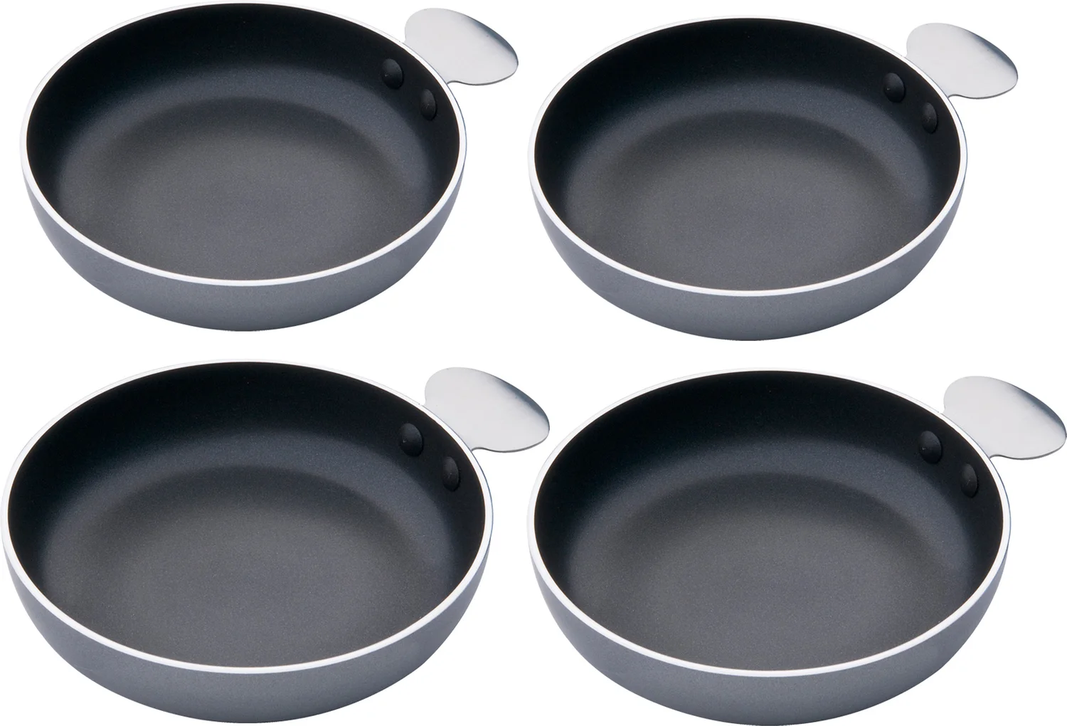 Cadac barbecue tapas pannenset 15 x 12,5 x 3 cm 4-deige set