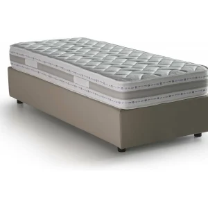 Talamo Italië Eenpersoonsbed Amelia Grijs Tortora Inclusief Matras, Afneembaar, Met Opslagruimte Made in Italy Talamo Italië Eenpersoonsbed Amelia Grijs Tortora Inclusief Matras, Afneembaar, Met Opslagruimte Made in Italy