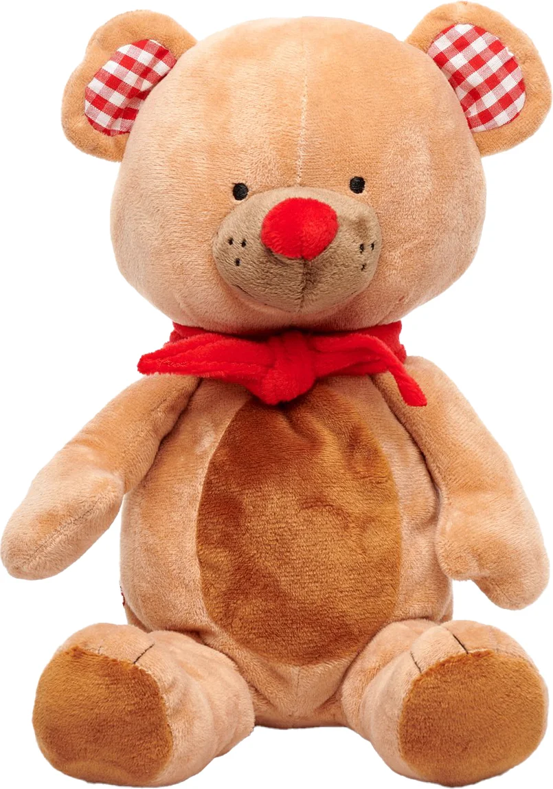 Bambolino Toys knuffel Fien & Teun meneer beer bruin 17 x 13 x 30 cm