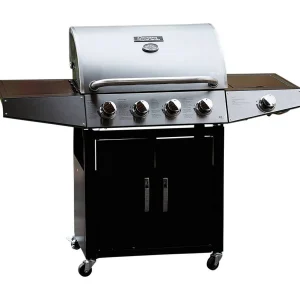 Gas BBQ gasbarbecue barbecue "Party 5" – 5 branders waarvan 1 zijbrander – 15,2 kW Gas BBQ gasbarbecue barbecue "Party 5" – 5 branders waarvan 1 zijbrander – 15,2 kW