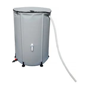 Regenton waterreservoir soepel pvc 250 liter – Grijs Regenton waterreservoir soepel pvc 250 liter – Grijs