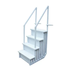 Zwembadtrap enkelvoudige zwembad trap plastic
