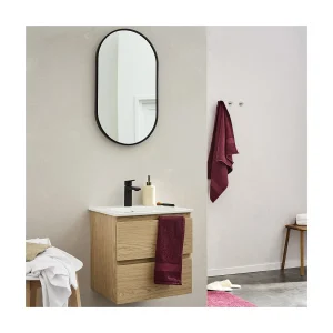 Hangend wasmeubel 45cm met keramische wastafel SORRENTO Hangend wasmeubel 45cm met keramische wastafel SORRENTO