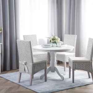 Eettafel AKRON Wit 100 cm 100 cm Eettafel AKRON Wit 100 cm 100 cm