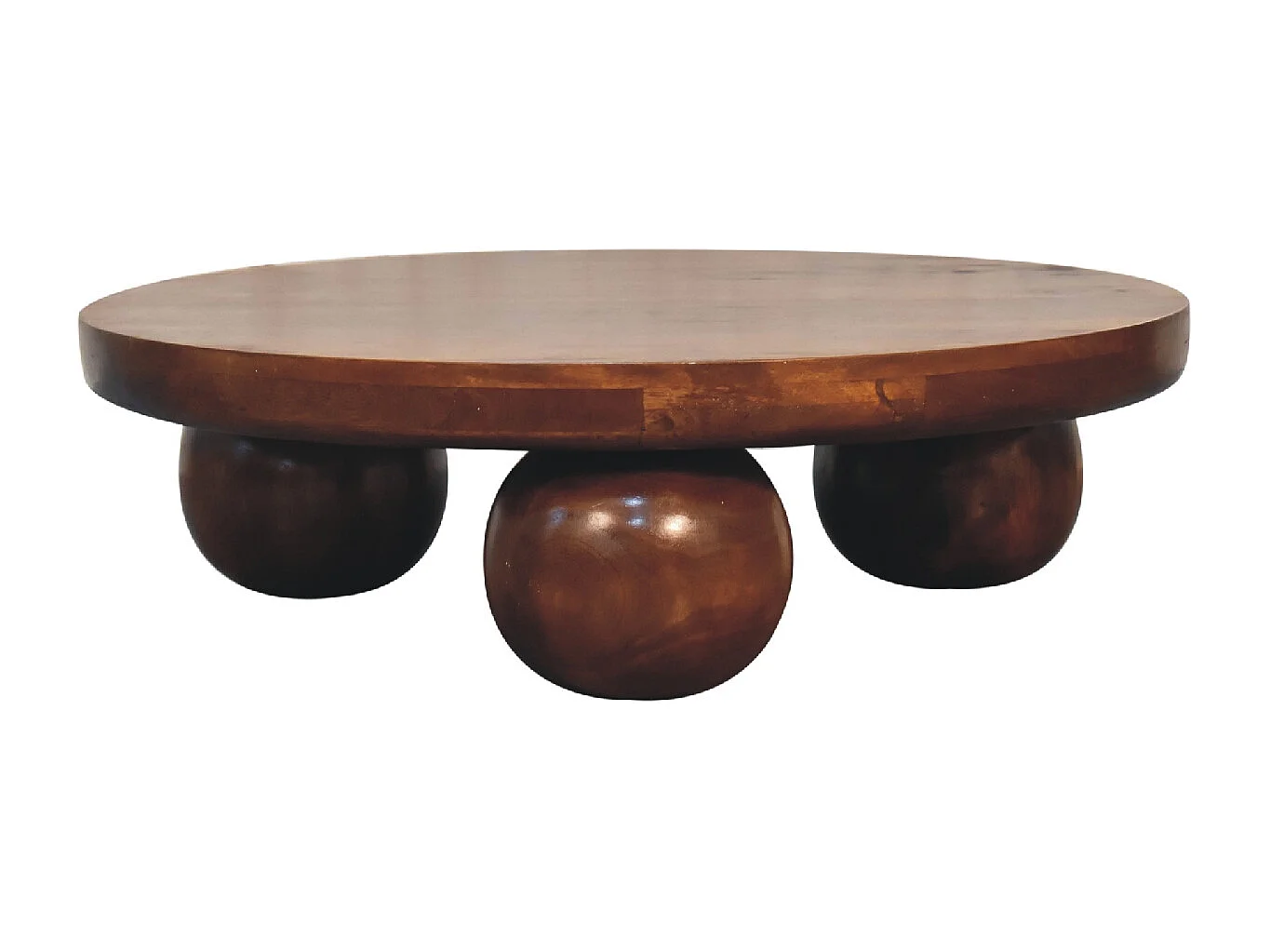 Artisan Furniture Massief houten tafel Chestnut Central Ball