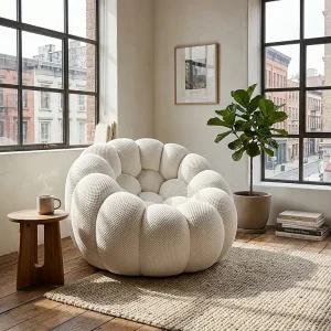 Fauteuil Cocoon 1 zitplaats – wit