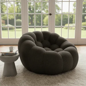 Fauteuil Cocoon 1 zitplaats – chocolade